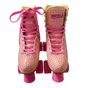 Impala Sidewalk Roller Skates Pink & Yellow Plaid · Women’s Size 6